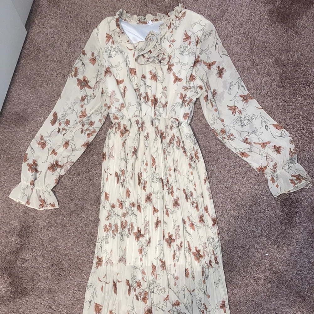 Floral maxi dress